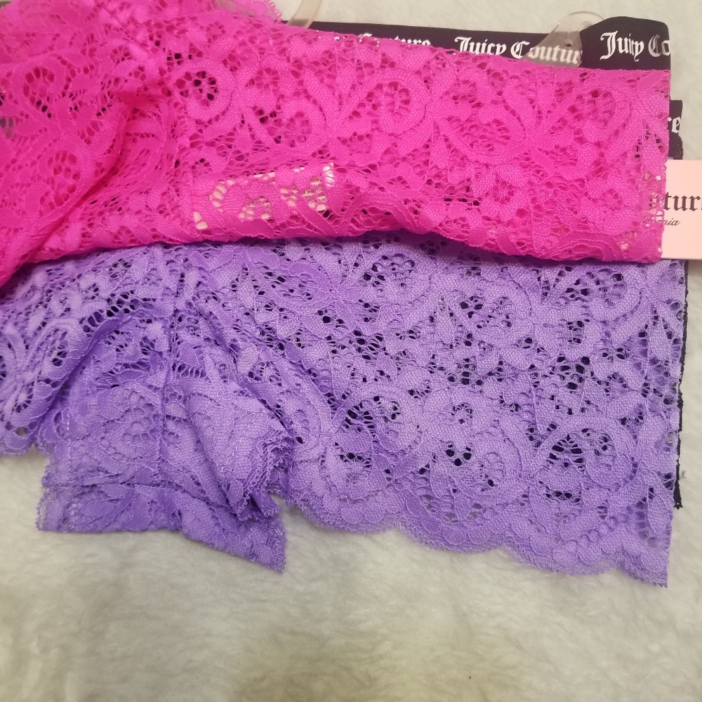 NWT Juicy Couture Set of 3 Cheeky Panties - Picture 9 of 10